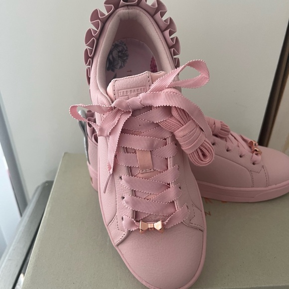 Ted Baker Astrina Mink Pink Sneakers - Size 35.5/US 5.5